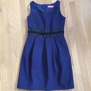 Elegant navy blue dress
